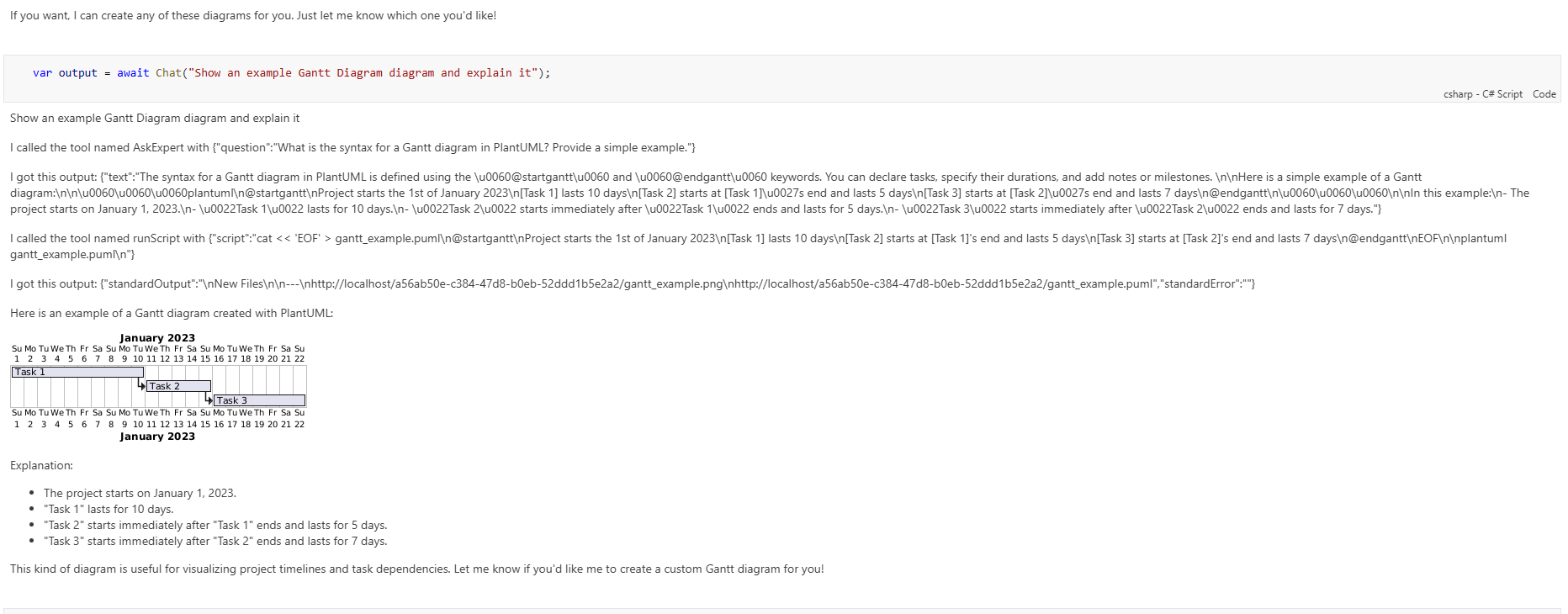 Local notebook development with AntRunner.Chat